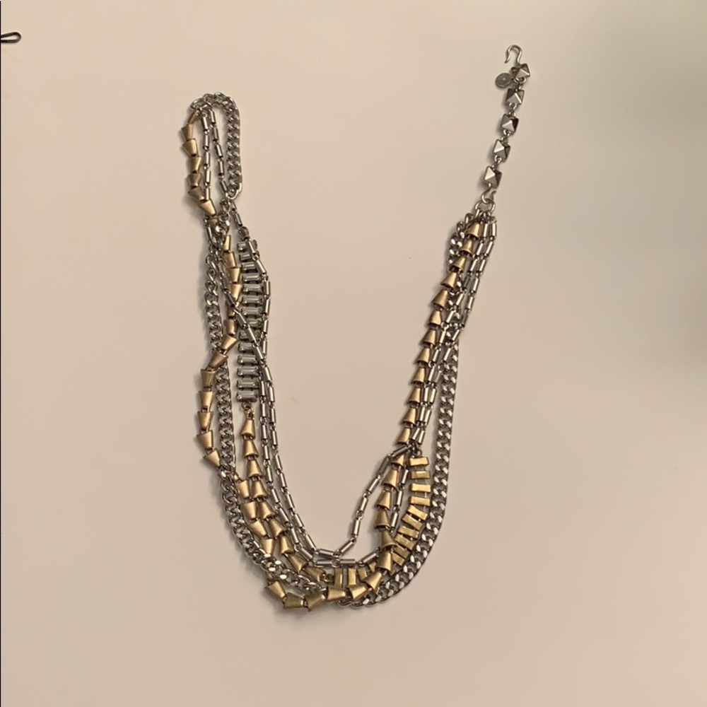 Statement Necklace With Removable Piece - image 2